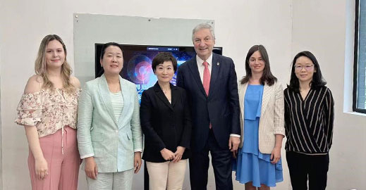 CCN接待俄联邦总统国民经济与公共管理学院工商管理学院院长卡伦江·谢尔盖·奥加诺维奇教授一行